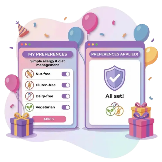 Potluck menu planner online