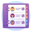 Contact Book - guest database for future invitations
