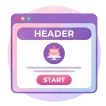 Interactive Invitation - event pages with RSVP, map, and timer