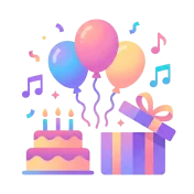 Family milestone solution for baby showers and anniversaries